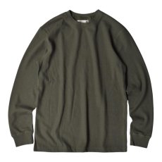 画像1: Retro Fit L/S Crewneck Thermal - Dusty Olive (1)