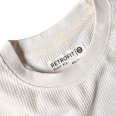 画像2: Retro Fit L/S Crewneck Thermal - Sand Shell  (2)