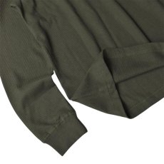 画像3: Retro Fit L/S Crewneck Thermal - Dusty Olive (3)