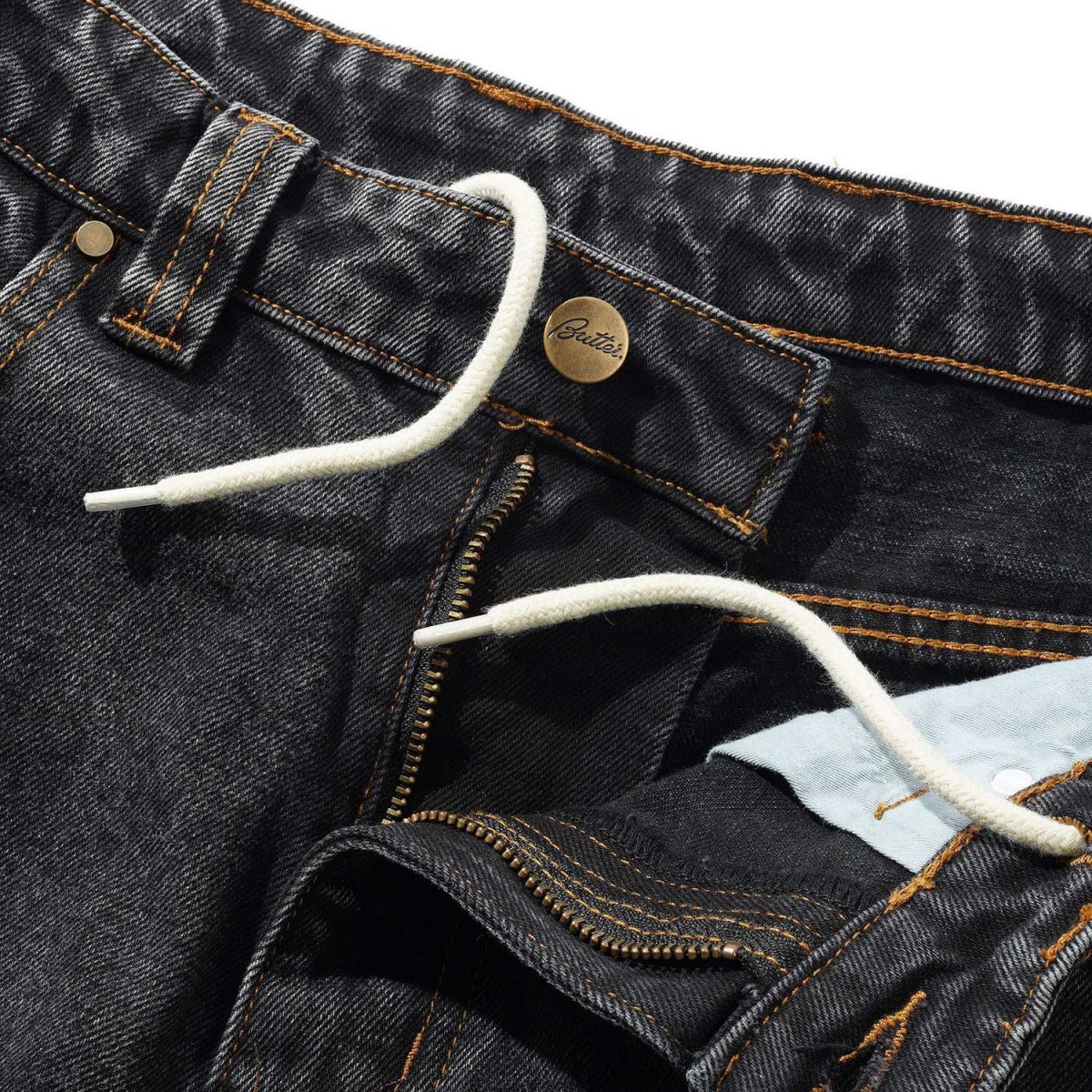 画像4: Butter Goods Weathergear Denim Jeans - Gunmetal (4)