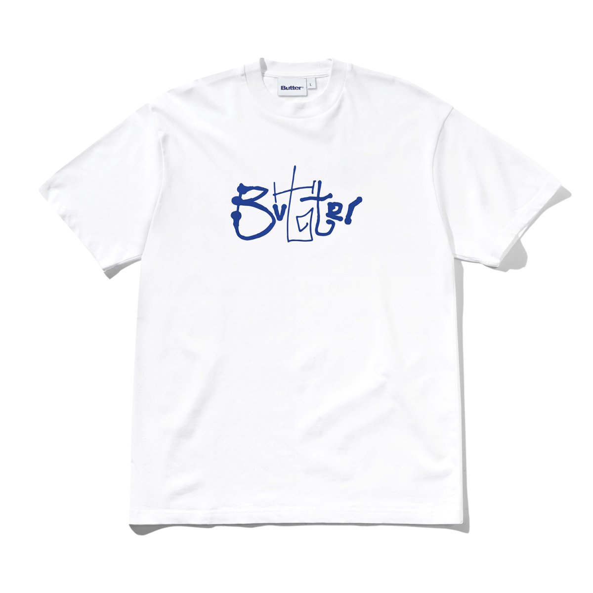 画像1: Butter Goods Scribble Tee - White (1)