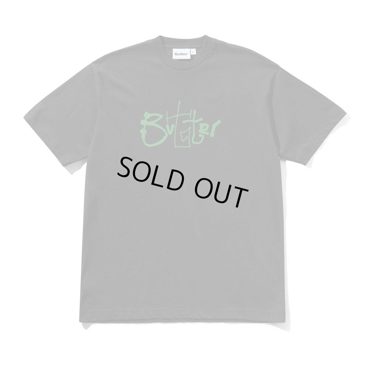 画像1: Butter Goods Scribble Tee - Black (1)