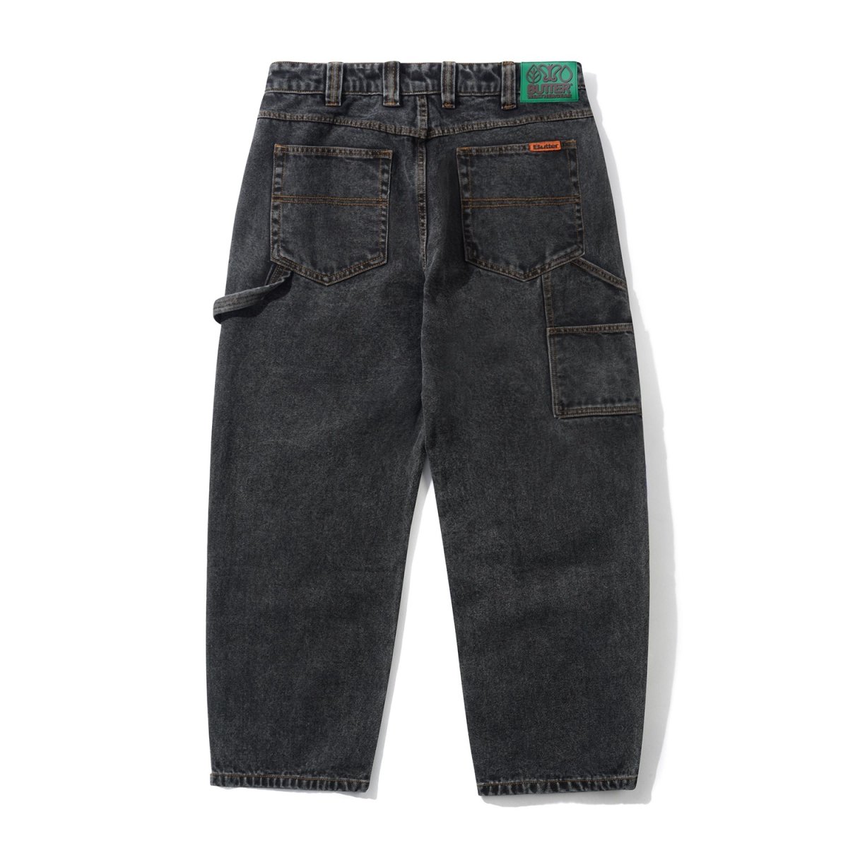 画像1: Butter Goods Weathergear Denim Jeans - Gunmetal (1)
