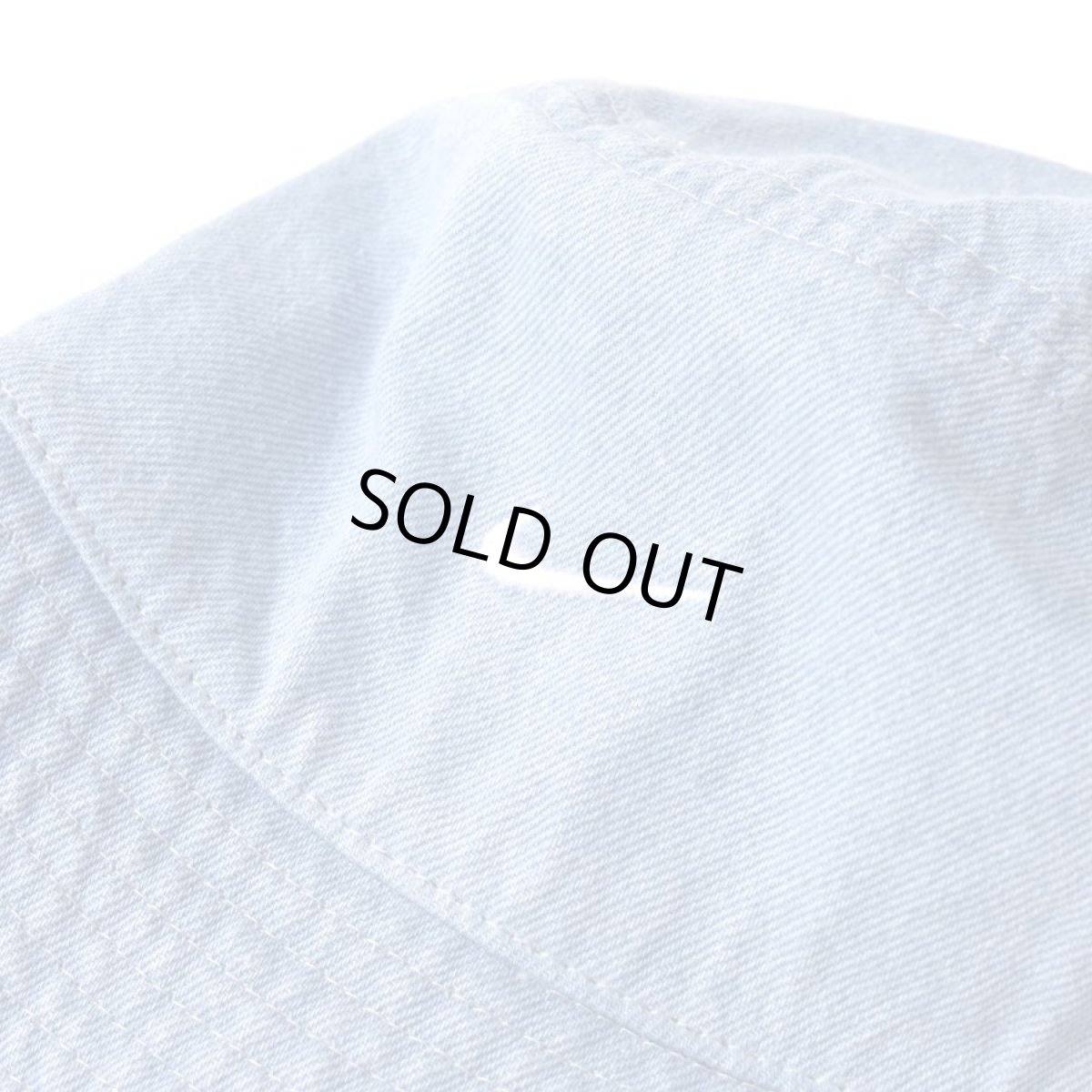 画像2: NIKE Denim Bucket Hat - Light Indigo (2)