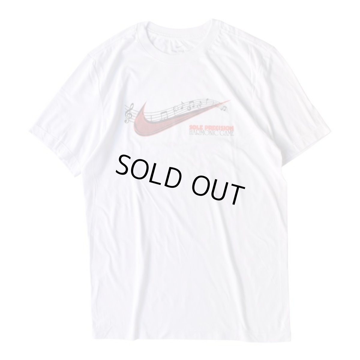 画像1: NIKE Sole Precision Harmonic Game Tee - White (1)