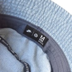 画像4: NIKE Apex SQ Denim Bucket Hat - Light Indigo (4)