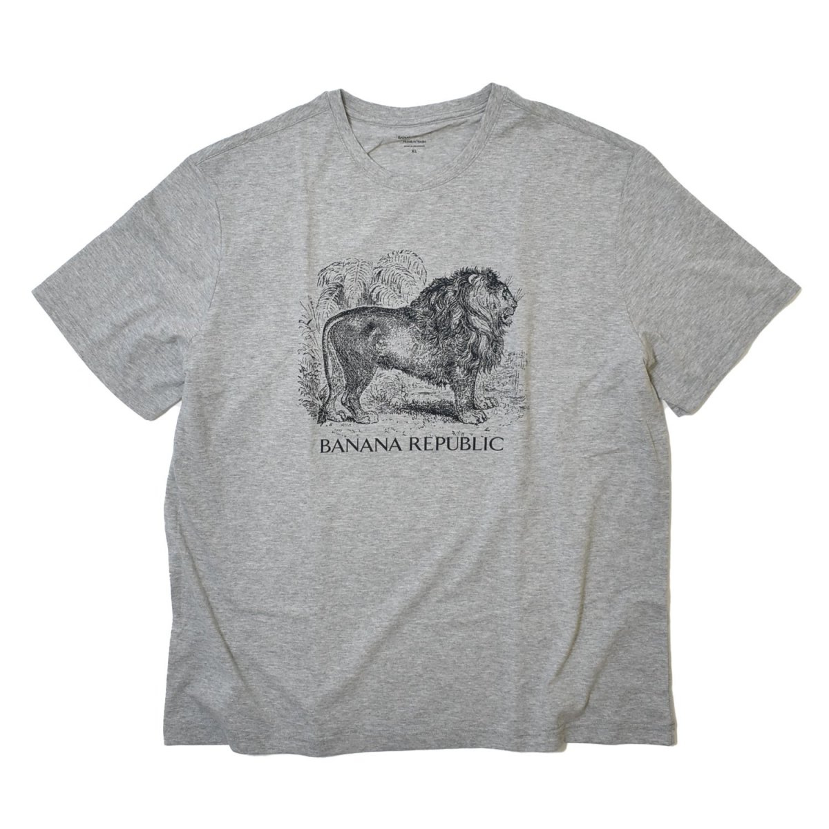 画像1: Banana Republic S/S Tee - Heather Grey (1)