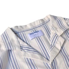 画像2: Old Navy S/S Stripe Shirts - White/Sax (2)