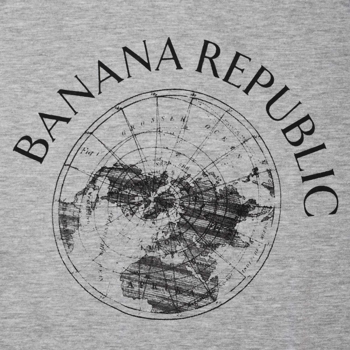 画像2: Banana Republic S/S Tee - Heather Grey (2)