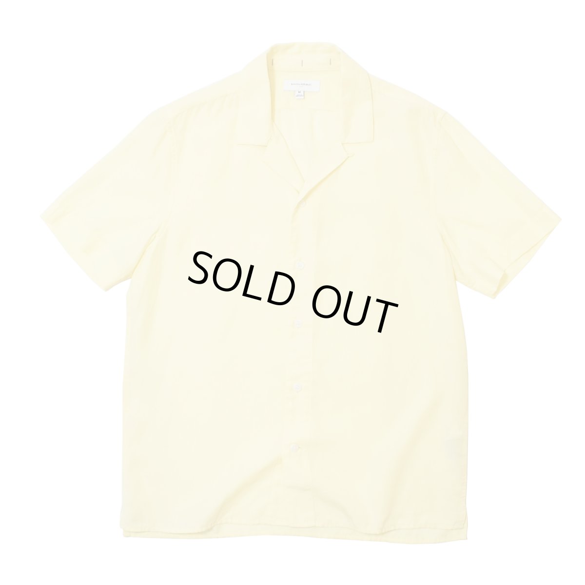 画像1: Banana Republic S/S Linen Shirts - Yellow (1)