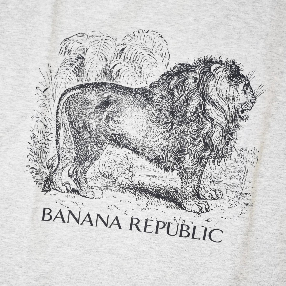 画像2: Banana Republic S/S Tee - Heather Grey (2)