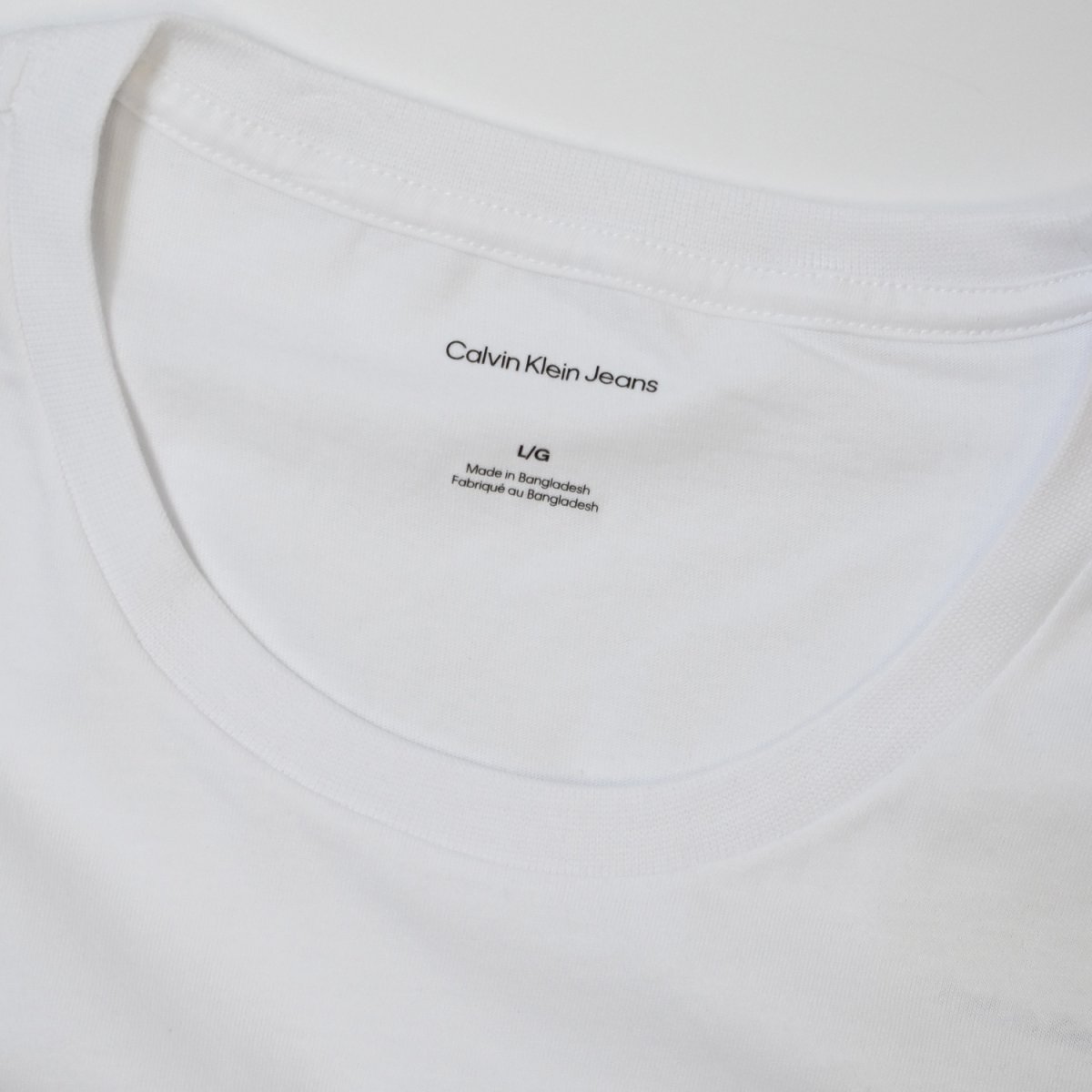画像3: Calvin Klein Graphic Font Tee - White (3)