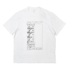 画像1: Calvin Klein Townhouse Tee - White (1)