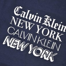 画像2: Calvin Klein Graphic Font Tee - Navy (2)