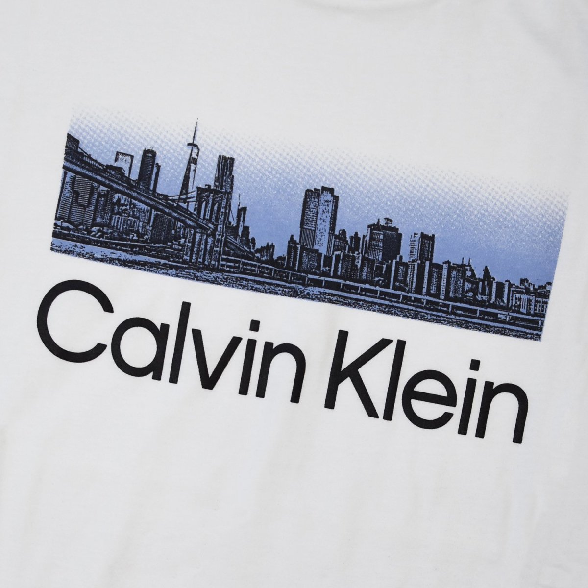 画像2: Calvin Klein Skyline Tee - White (2)