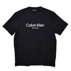 画像1: Calvin Klein New York City Logo Tee - Black (1)