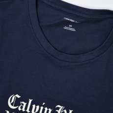 画像3: Calvin Klein Graphic Font Tee - Navy (3)