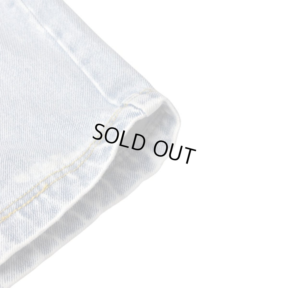 画像6: WeSC Denim Shorts - Light Indigo (6)