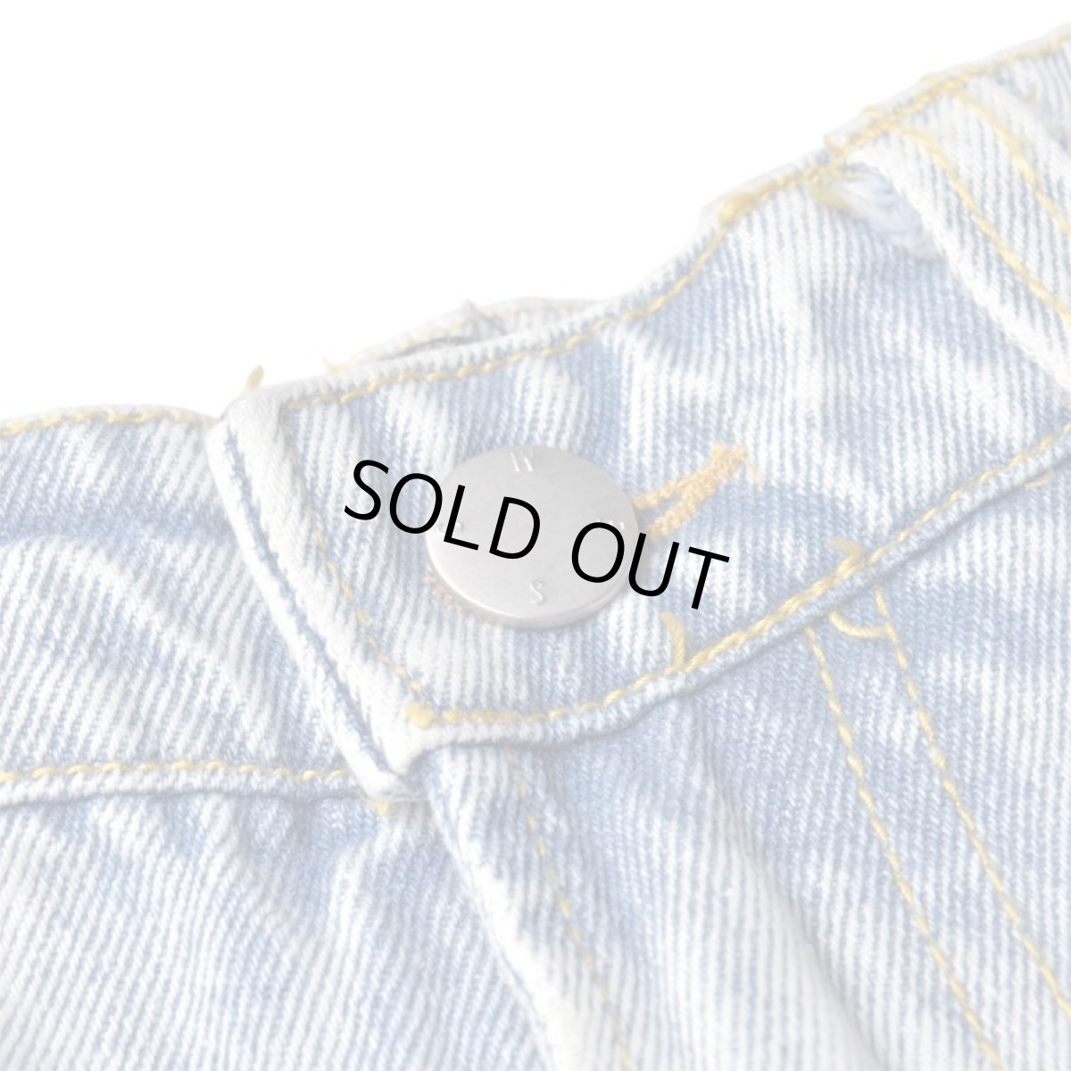 画像4: WeSC Denim Shorts - Light Indigo (4)