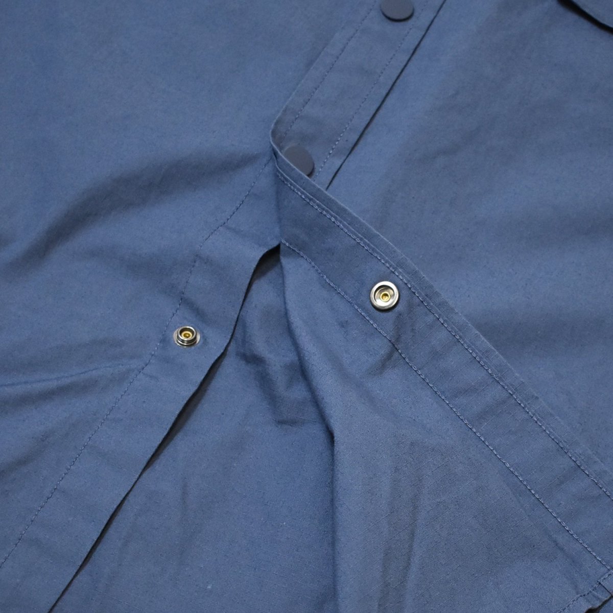 画像3: Calvin Klein L/S Relaxed Fit Ripstop Shirts - Navy (3)