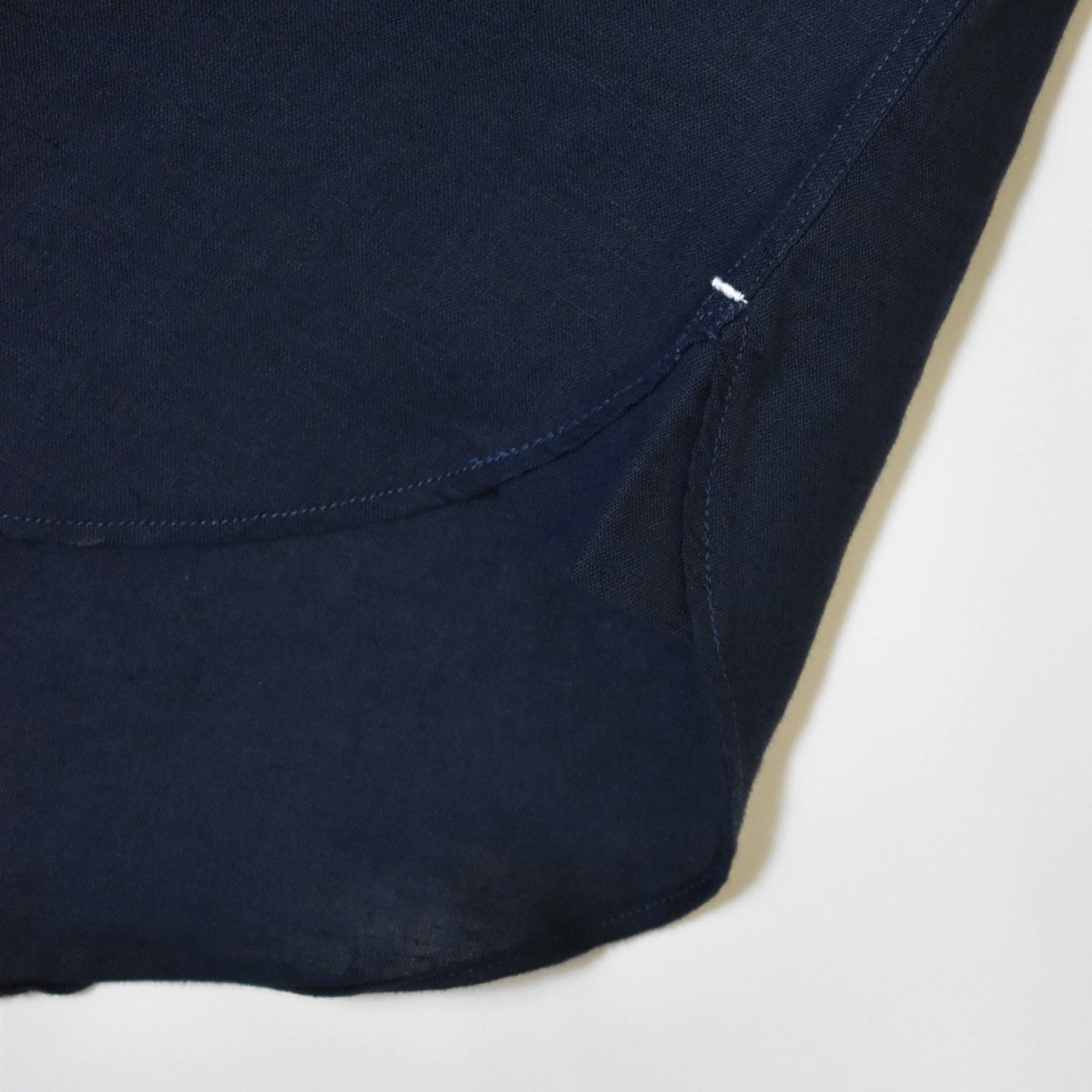 画像4: Nautica S/S Linen Shirts - Navy (4)