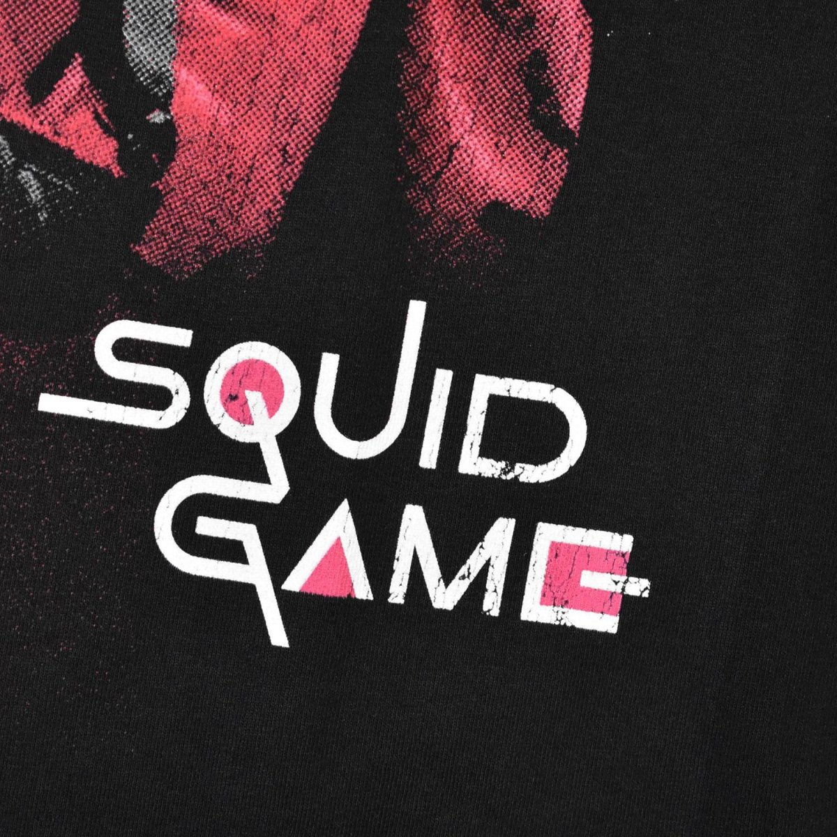画像3: Squid Game Pink Guards Tee - Black (3)