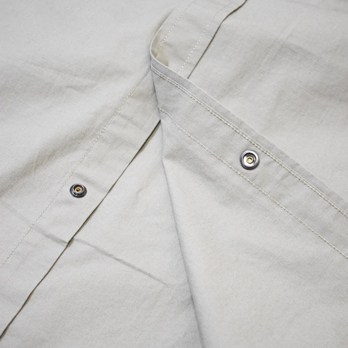 画像5: Calvin Klein L/S Relaxed Fit Ripstop Shirts - Khaki (5)