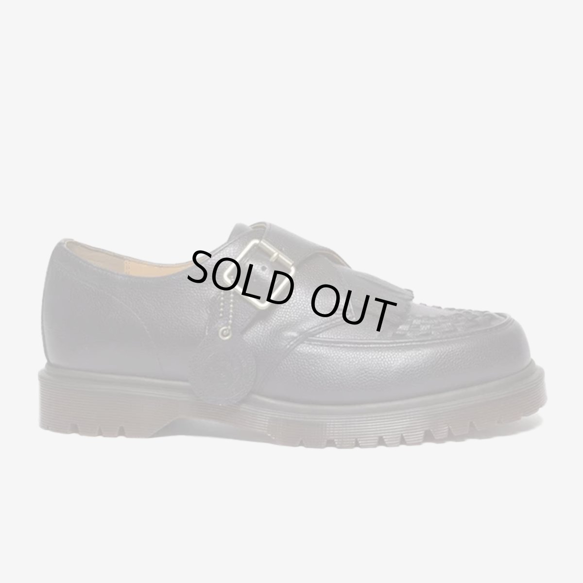 画像1: Dr.Martens Ramsey Westminster Leather Buckle Creepers - Black (1)