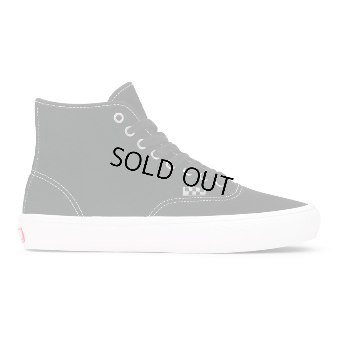 画像1: Vans Skate Authentic High - Black x White (1)