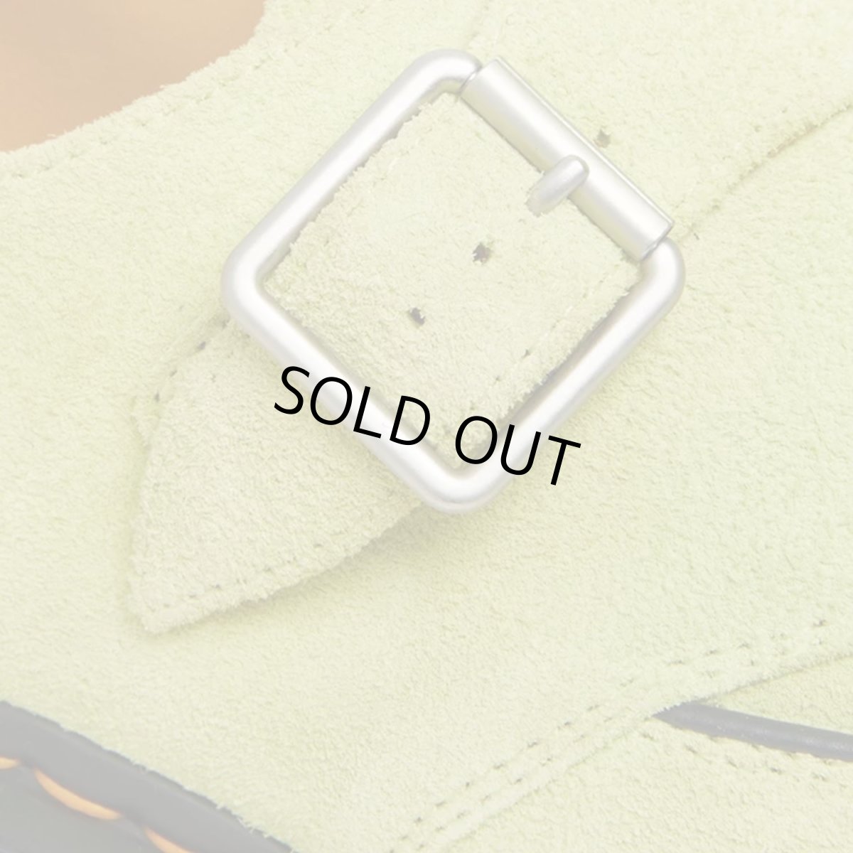 画像5: Dr.Martens Ramsey Suede Kiltie Buckle Creepers - Lime Green (5)