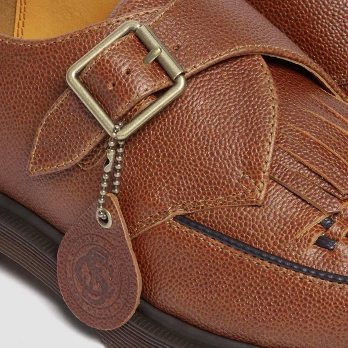 画像5: Dr.Martens Ramsey Westminster Leather Buckle Creepers - Whiskey (5)