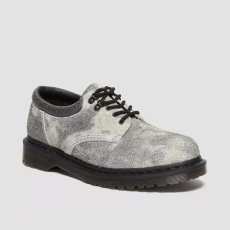 画像2: Dr.Martens 8053 Stonewashed Suede Shoes - Grey (2)
