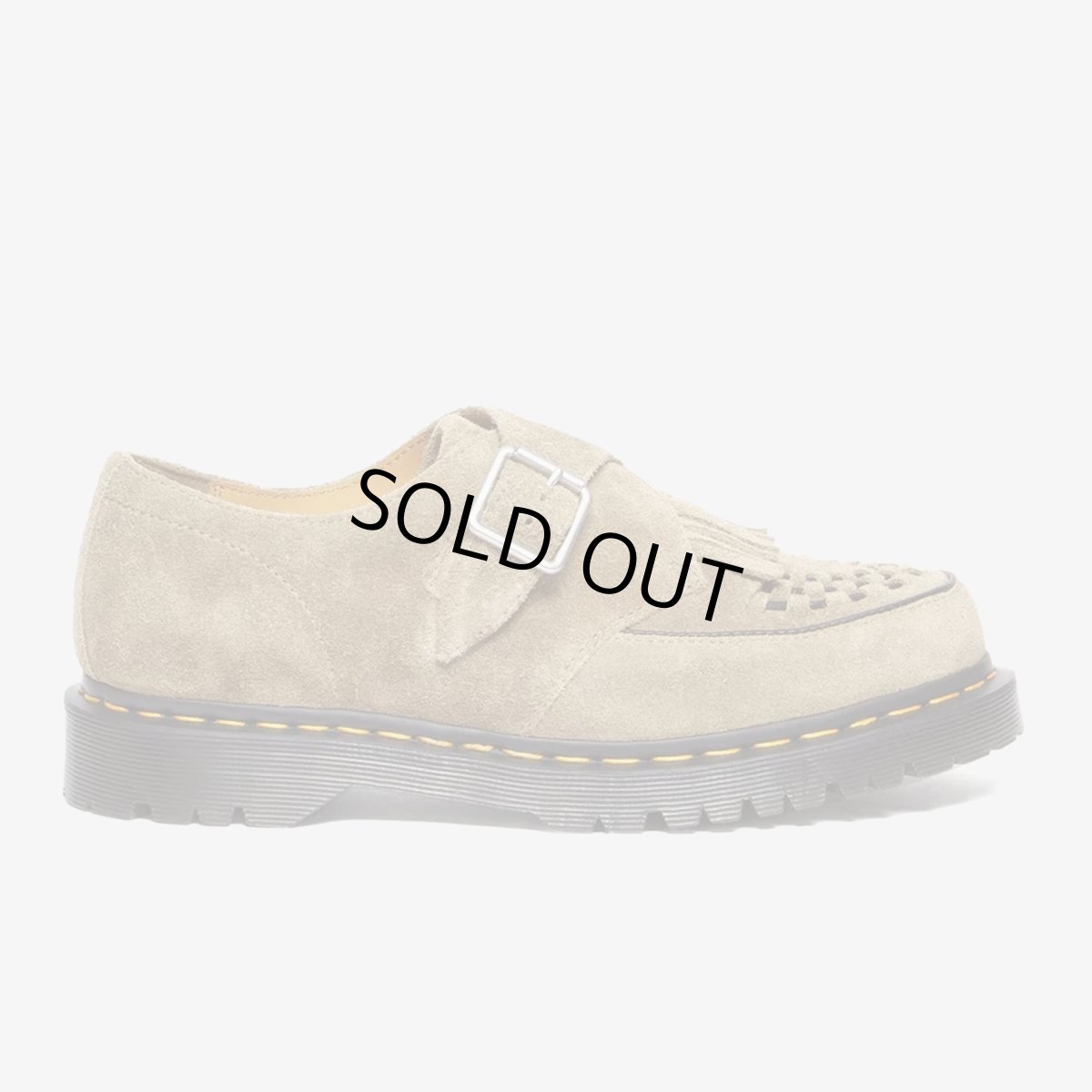 画像1: Dr.Martens Ramsey Suede Kiltie Buckle Creepers - Savannah Tan (1)