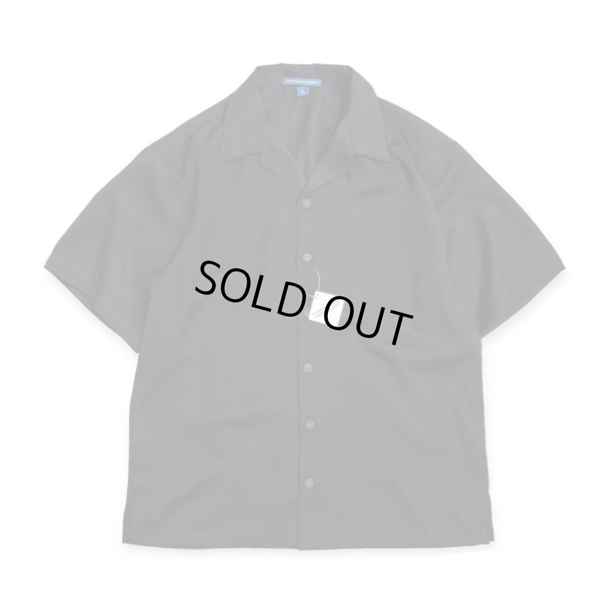 画像1: Port Authority Easy Care S/S Camp Shirts - Black (1)