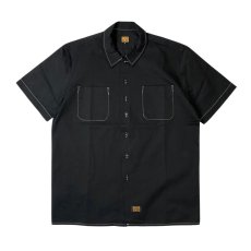画像1: FB County Kackies S/S Work Shirts - Black (1)