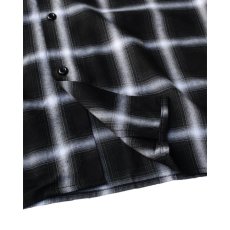 画像4: PRO CLUB Comfort Ombre Checker S/S Shirts - Black (4)