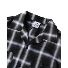 画像2: PRO CLUB Comfort Ombre Checker S/S Shirts - Black (2)