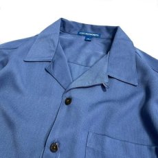 画像2: Port Authority Easy Care S/S Camp Shirts - Blue (2)