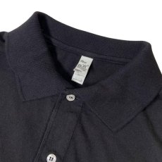 画像3: Los Angeles Apparel 6.5oz S/S Polo T-Shirts - Black (3)