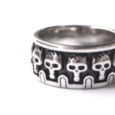 画像2: Thick Skull Ring - Silver (2)