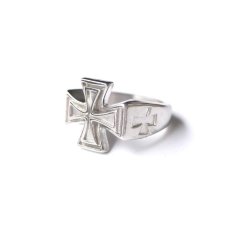 画像1: Cross Patee Ring - Silver (1)