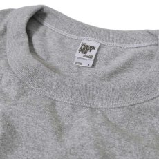 画像2: Los Angeles Apparel 8oz S/S Mock Twist Tee - Grey Heather (2)