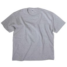 画像1: Los Angeles Apparel 8oz S/S Mock Twist Tee - Grey Heather (1)