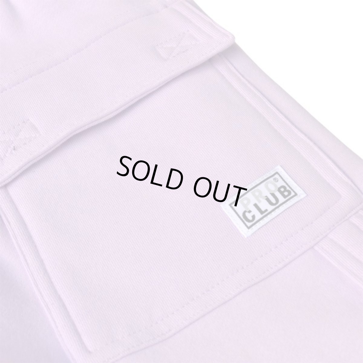 画像5: PRO CLUB OG Cargo Sweat Shorts - Lavender / プロクラブ スウェット カーゴショーツ (5)