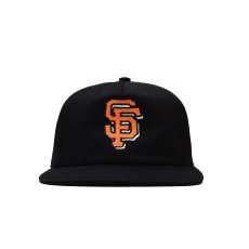画像1: Mondaysuck San Francisco Chainstitch Cap - Black (1)
