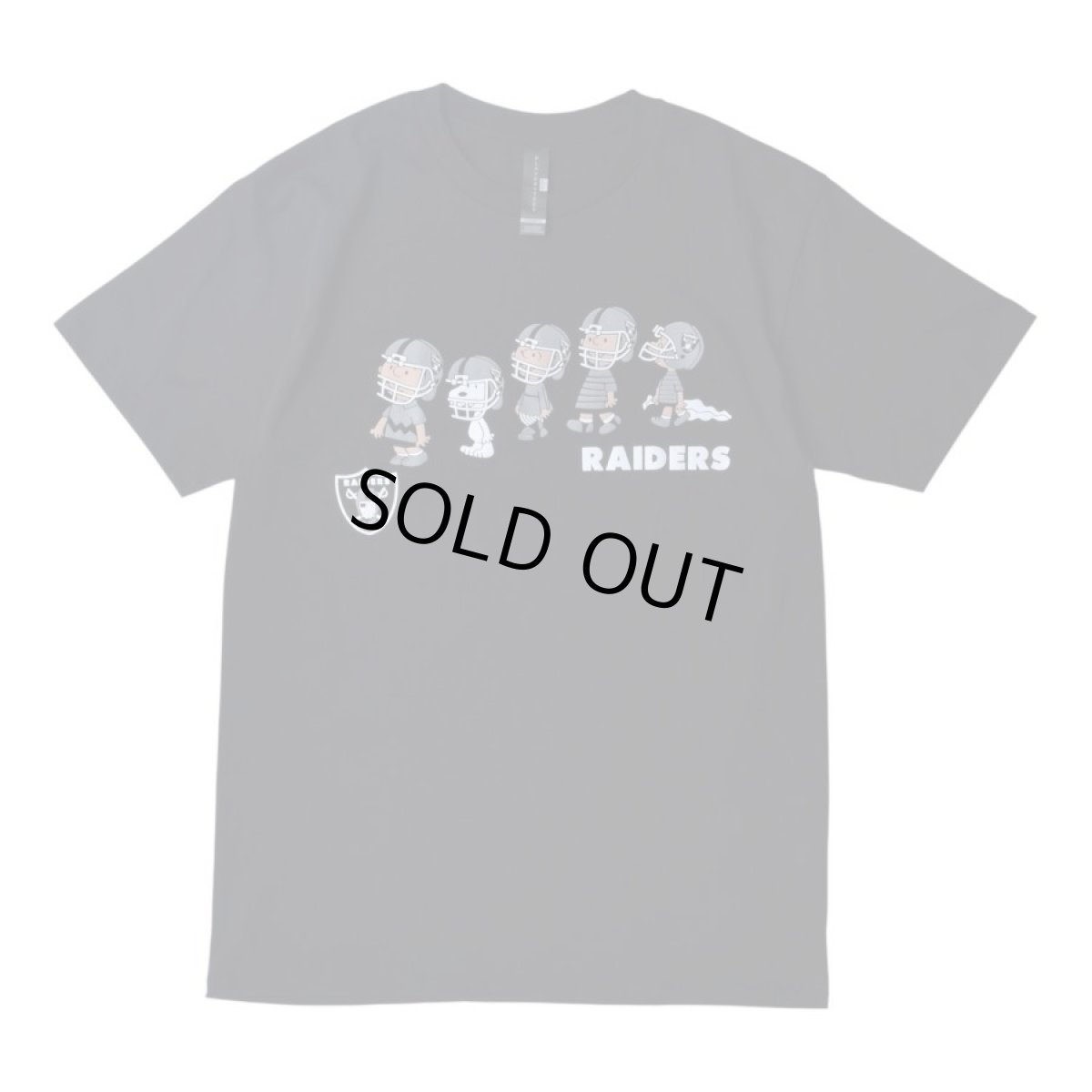 画像1: Snoopy LV Raders S/S T-Shirts - Black (1)