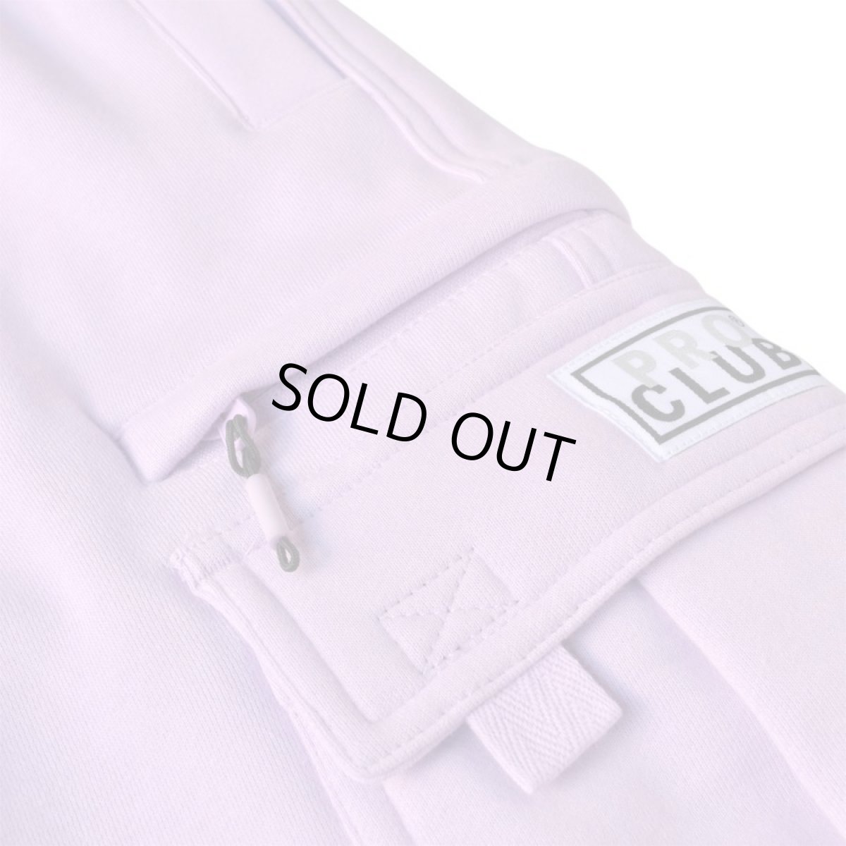 画像4: PRO CLUB OG Cargo Sweat Shorts - Lavender / プロクラブ スウェット カーゴショーツ (4)
