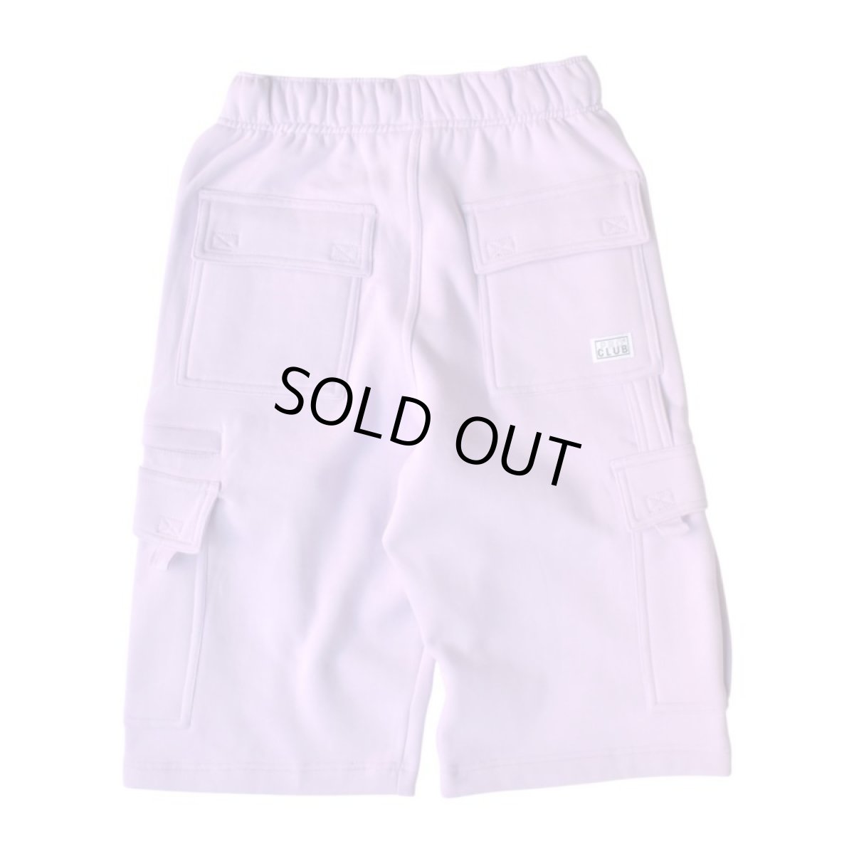 画像2: PRO CLUB OG Cargo Sweat Shorts - Lavender / プロクラブ スウェット カーゴショーツ (2)