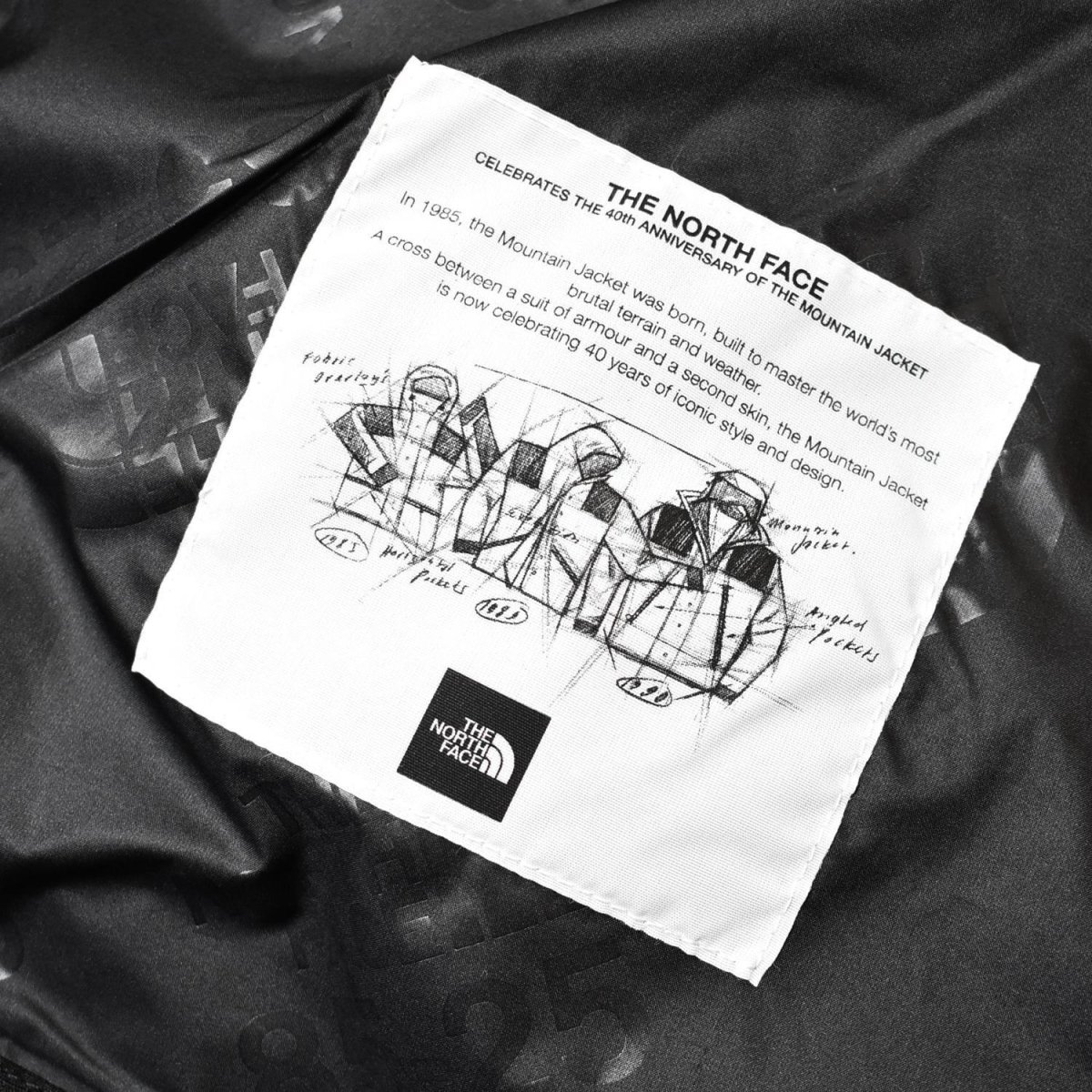 画像9: The North Face Dryvent Mono Mountain Jacket - Black (9)