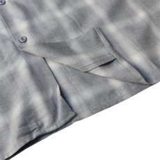 画像3: PRO CLUB Comfort Ombre Checker S/S Shirts - Heather Grey (3)